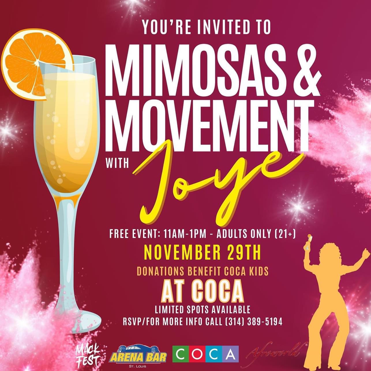 Mimosas & Movement with Joyce
